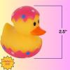 ArtCreativity 2.5 Inch Easter Rubber Ducks for Kids – Pack of 12 Assorted Mini Easter Ducks, Easter Basket Stuffers, Egg Hunt Surprise Toys, Easter Party Favors, Jeep Ducks & Bath Toys