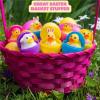 ArtCreativity 2.5 Inch Easter Rubber Ducks for Kids – Pack of 12 Assorted Mini Easter Ducks, Easter Basket Stuffers, Egg Hunt Surprise Toys, Easter Party Favors, Jeep Ducks & Bath Toys