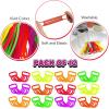 ArtCreativity 30 PK Stretchy String Fidget Toys – Sensory Strings in Fun Exercise Band Designs – 6 Vibrant Colors – Fidget Toys for Toddlers – Autism Sensory Gifts Age 2+