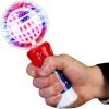 ArtCreativity 7.5 Inch Light Up Patriotic Magic Ball Wand for Kids, Batteries Included, Flashing LED Light Up Spinner Toy for Boys and Girls, 4th of July Toy for Kids, Birthday Party Favor(Small)