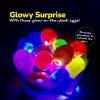 ArtCreativity Glow in the Dark Easter Eggs Set – 102 Eggs and 144 Glowsticks – Multiple Colors for a Glowing Spectacle – Unique Easter Egg Hunt Supplies – Glow in the Dark Party Favors