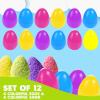 ArtCreativity Magic Sand Easter Eggs – Set of 12 Pre-Filled Easter Eggs – Easter Stuffers – Colorful Surprise Eggs for Kids in Assorted Vibrant Colors – Egg Hunt Supplies – Easter Basket Stuffers