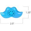 ArtCreativity Mustache Lip Whistles for Kids, Bulk Pack of 48, Durable Plastic Noise Maker Party Whistles, Bright Assorted Colors, Birthday Party Favors, Goodie Bag Fillers, Treasure Box Prizes