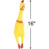 ArtCreativity Screaming Chicken Toys, Set of 4, Easter Party Favors, Hilarious Squeeze Toys in Assorted Colors, April Fools Pranks, Classic Gag Gifts for Kids and Adults, Noisemakers for Parties