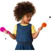 ArtCreativity Smile Face Paddle Balls, Pack of 36 Mini 4.5 Inch Plastic Paddle Ball with String, Assorted Bright Colors, Birthday Party Favors, Goodie Bag Fillers, Summer Fun Activity Toys for Kids