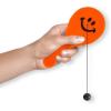 ArtCreativity Smile Face Paddle Balls, Pack of 36 Mini 4.5 Inch Plastic Paddle Ball with String, Assorted Bright Colors, Birthday Party Favors, Goodie Bag Fillers, Summer Fun Activity Toys for Kids