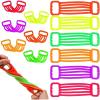 ArtCreativity 30 PK Stretchy String Fidget Toys – Sensory Strings in Fun Exercise Band Designs – 6 Vibrant Colors – Fidget Toys for Toddlers – Autism Sensory Gifts Age 2+