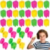 ArtCreativity Colorful Tooth Savers, Set of 72, Tooth Holders For Boys & Girls, Dentist Office Giveaways For Kids, Theme Party Supplies, Unique Goodie Bag Fillers, and Easter Egg Stuffers