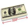 ArtCreativity 100 Dollar Bill Erasers – Set of 12-2.75 Inch Big Rubber Eraser with Money Replica Design – Fun Birthday Party Favors, Goodie Bag Fillers, Classroom, Student Gifts, School Supplies