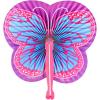ArtCreativity 9.5 Inch Handheld Butterfly Folding Fans – Pack of 12 Foldable Fans in Assorted Colors and Designs, Goodie Bag Filler, Party Favors and Supplies, Fun Novelties and Gifts for Kids Ages 3+