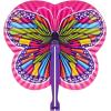 ArtCreativity 9.5 Inch Handheld Butterfly Folding Fans – Pack of 12 Foldable Fans in Assorted Colors and Designs, Goodie Bag Filler, Party Favors and Supplies, Fun Novelties and Gifts for Kids Ages 3+
