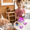 Princess Tea & Treats Water Toy Set – Girls Bath & Pool Beach Toys Tea Party Playset – Teapot, 2 Tea Cups, Silicone Cupcakes That Spray Water – Water Safe – Toddler Summer Princess Party Favor & Decor