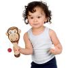 ArtCreativity Zoo Animal Paddle Ball with String, 9-Inch Wooden Paddleball, Pack of 12 Assorted Animal Designs, Jungle Themed Birthday Party Favors, Goodie Bag Fillers, Summer Fun Beach Toys for Kids
