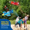 ArtCreativity Foam Airplanes For Kids – Bulk Set of 72 – Lightweight Planes with Various Designs – Individually Packed Foam Glider Planes for kids – Fun Airplane Party Favors for Boys and Girls