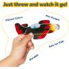 ArtCreativity Foam Airplanes For Kids – Bulk Set of 72 – Lightweight Planes with Various Designs – Individually Packed Foam Glider Planes for kids – Fun Airplane Party Favors for Boys and Girls