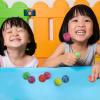 ArtCreativity Marble Rubber Poppers for Kids, Pack of 12, Pop-Up Half Ball Toys with Marbled Designs, Old School Retro 90s Toys, Birthday Party Favors and Treat Bag Fillers, Fun Assorted Colors