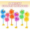 ArtCreativity Silly Rubber Bird Pens, Set of 6, Cute Cool Pens School Supplies for Kids, Fidget Fun Pen Black Ink, Prizes for Kids’ Classroom, Animal Party Favors, Gifts for Students from Teachers