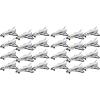 ArtCreativity Diecast Metal Space Shuttles, Set of 12, Durable Diecast NASA Space Ship Toys for Boys, Astronaut Cake Decorations, Astronaut Space Theme Party Favors, Goodie Bag Fillers(2.75″ L x 2″ W (Pack of 2))