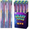 ArtCreativity Galaxy Pencils for Kids- Pack of 48- Assorted Outer Space Designs- Cute Writing Pencils with Durable Erasers, Teacher Supplies for Classrooms, Student Reward, Astronomy Party Favors