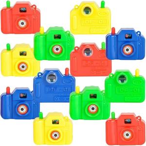 ArtCreativity Mini Plastic Sea Life Camera Viewers, Set of 12, Children’s Pretend Play Prop with Images in Viewfinder, Fun Birthday Party Favors, Goodie Bag Fillers, Holiday Prize for Boys and Girls