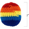 ArtCreativity Knitted Kickballs Hacky Sack, Set of 12, Hacky Sacks for Adults and Kids in Assorted Colors and Patterns, Hanky Sacks Footbag Indoor and Outdoor Toys, Goodie Bag Stuffers (Pack of 2)