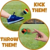 ArtCreativity Knitted Kickballs Hacky Sack, Set of 12, Hacky Sacks for Adults and Kids in Assorted Colors and Patterns, Hanky Sacks Footbag Indoor and Outdoor Toys, Goodie Bag Stuffers (Pack of 2)