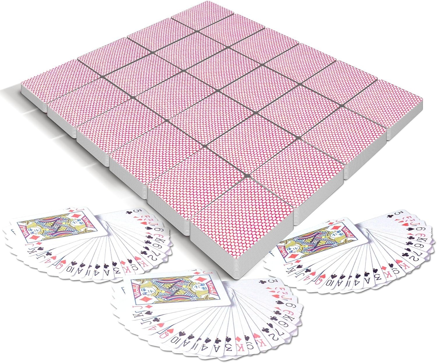 image:imageGamie Pack of 20 Mini Playing Cards Poker Mini Card Deck Miniature 15 Inch Card Set Small Casino Game Cards for Kids and Adults Great Novelty Gift Party Favor for Boys and Girls